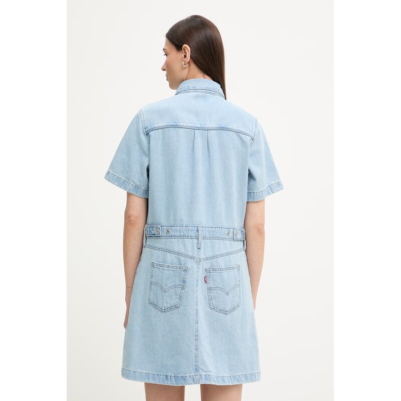 Levi's šaty džínové SS LOGAN WESTERN