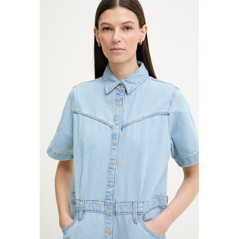 Levi's šaty džínové SS LOGAN WESTERN