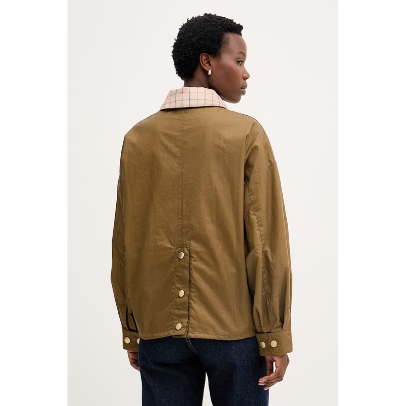 Barbour krátká bunda dámská bavlněná Launton