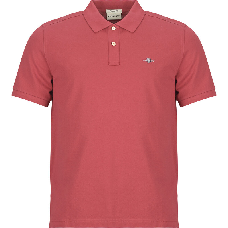 Gant Polo s krátkými rukávy REG SHIELD SS PIQUE POLO