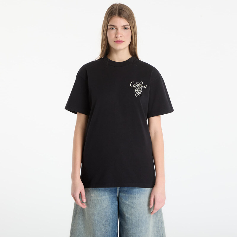 Tričko Carhartt WIP S/S Vestige T-Shirt UNISEX Black S