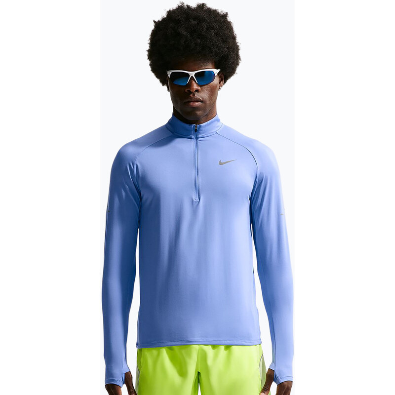 Pánská běžecká mikina Nike Stride 1/4 Zip Dri-Fit royal pulse