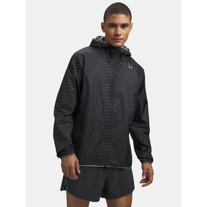 Bunda Under Armour Halo Run Reflectivejacket Man Grey