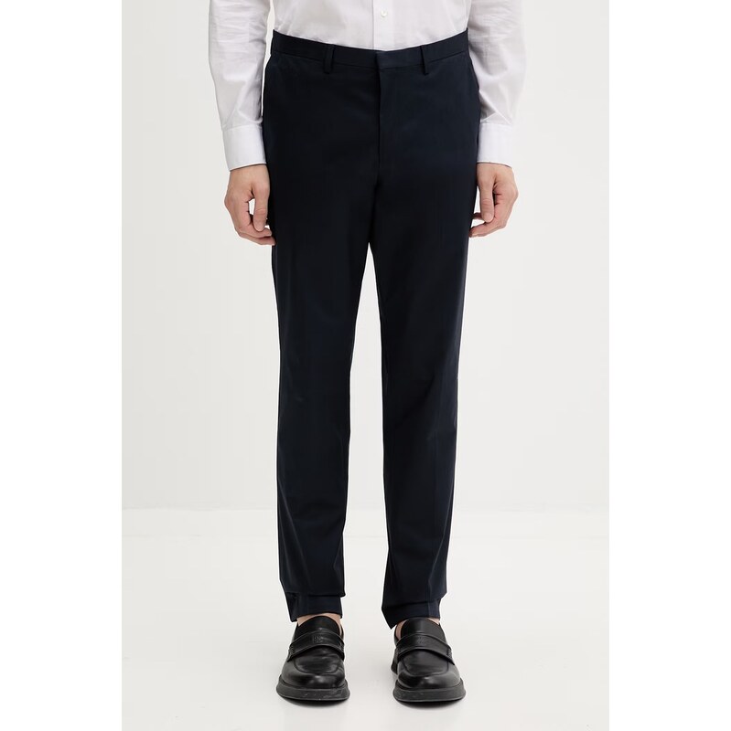 HUGO slim fit kalhoty pánské bavlněné s elastanem Hesten253X
