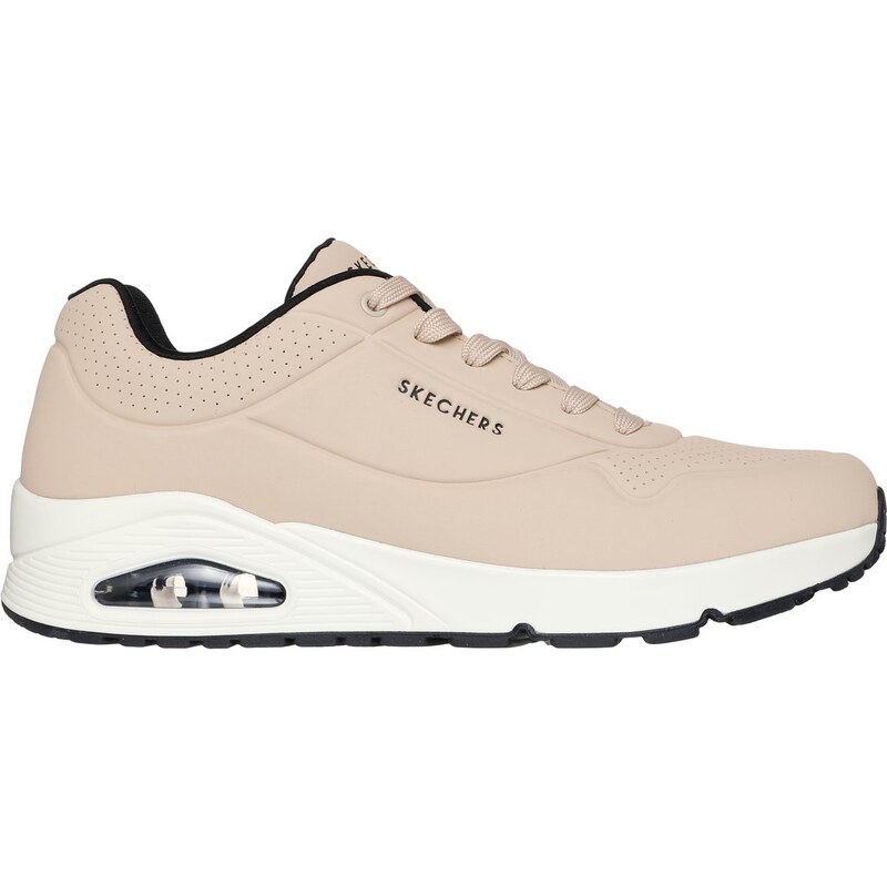 Skechers Muži UNO - Stand On Air Shoes v Prírodní/Cerný,
