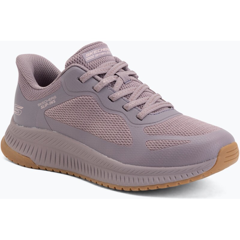Dámské boty SKECHERS Bobs Squad 4 Staple Look purple