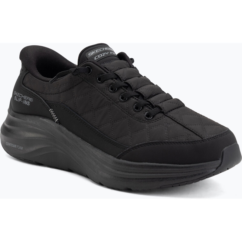 Pánské boty SKECHERS Contour Foam Cozy Fit black