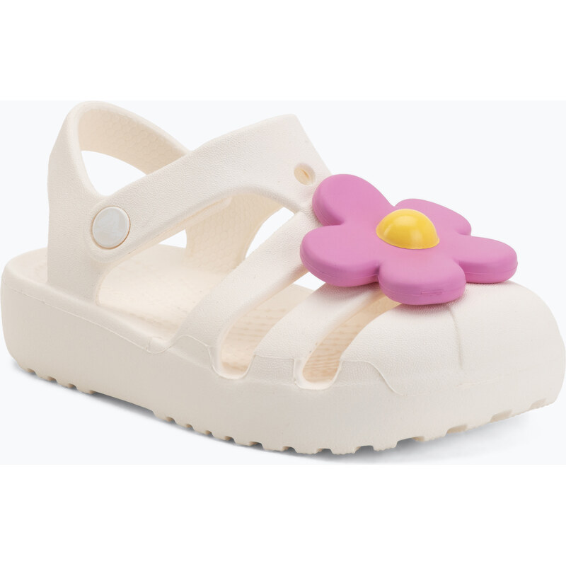 Dětské sandály Crocs Classic Flower chalk