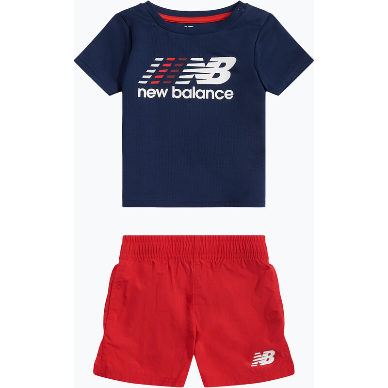 Dětská souprava New Balance Contrast Athletic Tee & Nylon Short