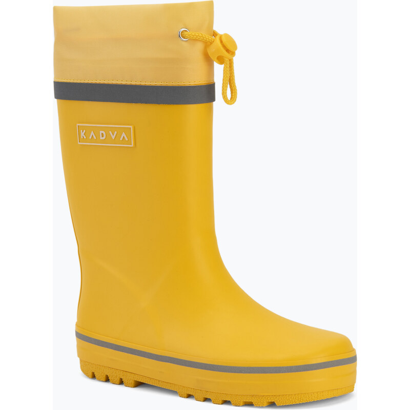 Dětské gumáky KADVA PuddleProof JR s reflexními prvky žluté