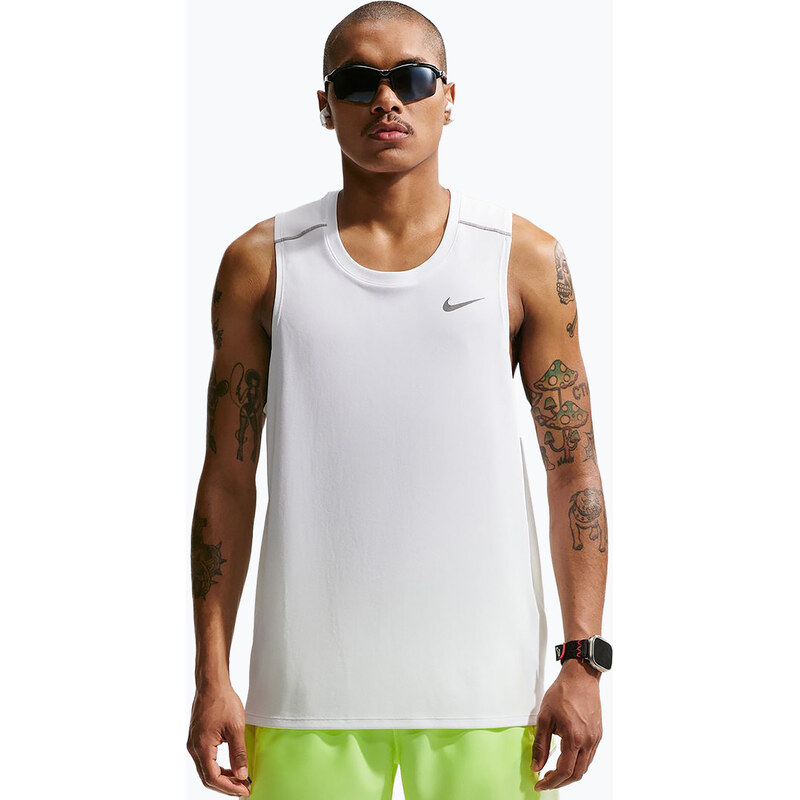 Pánské běžecké tričko Nike Miler Dri-Fit white