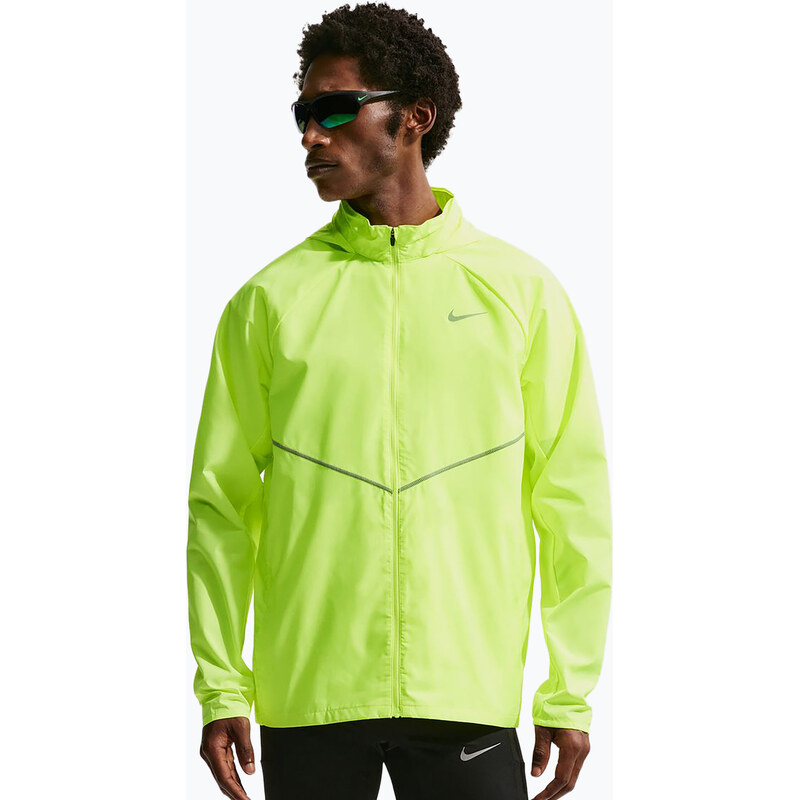 Pánská běžecká bunda Nike Miler Repel UV volt ice/volt ice