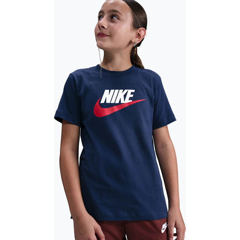 Dětské tričko Nike Sportswear midnight navy/white