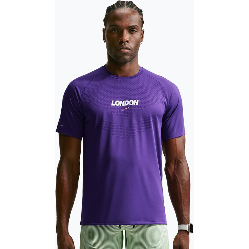 Pánské běžecké tričko Nike Stride Dri-Fit ADV court purple
