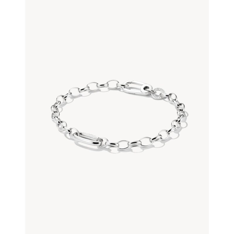 Thomas Sabo Charm bracelet with connect link silver in silver 115500866