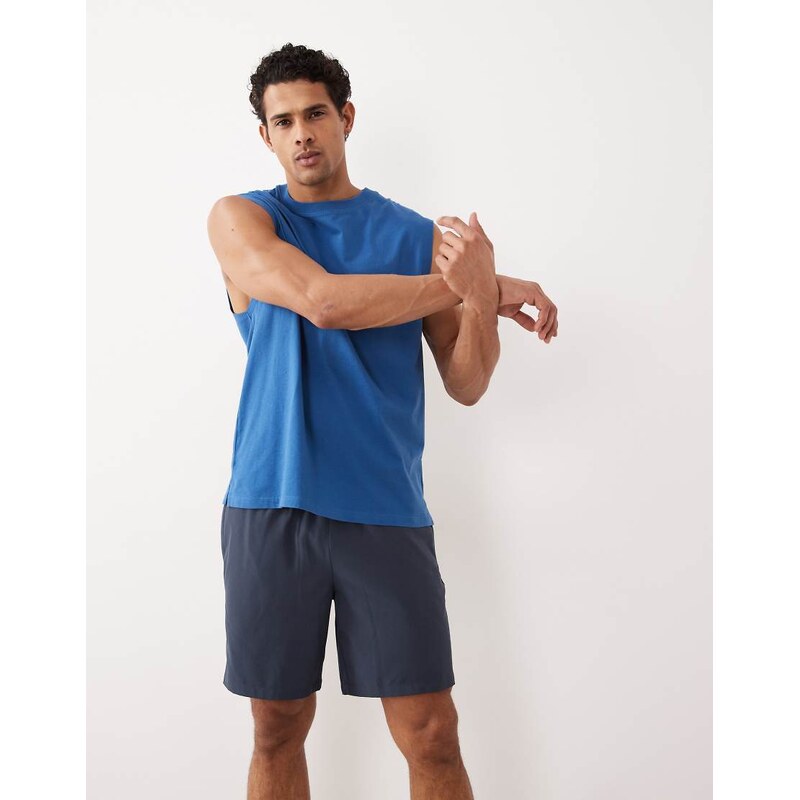 4505 Icon cotton oversized pump training tank with quick dry finish in 115518932