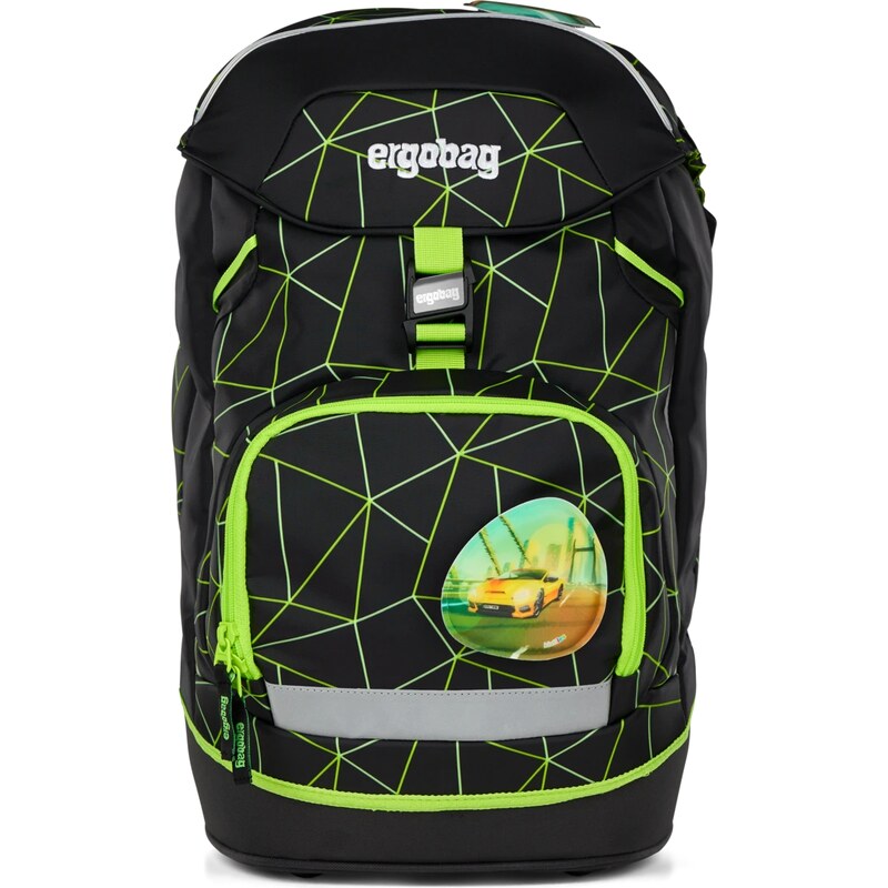 Ergobag Školní batoh prime - Fluo race 2025