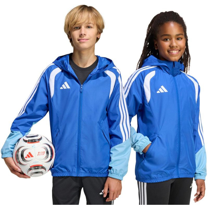 Dětská bunda adidas Tiro 26 Competition All Weather modrá KB0157