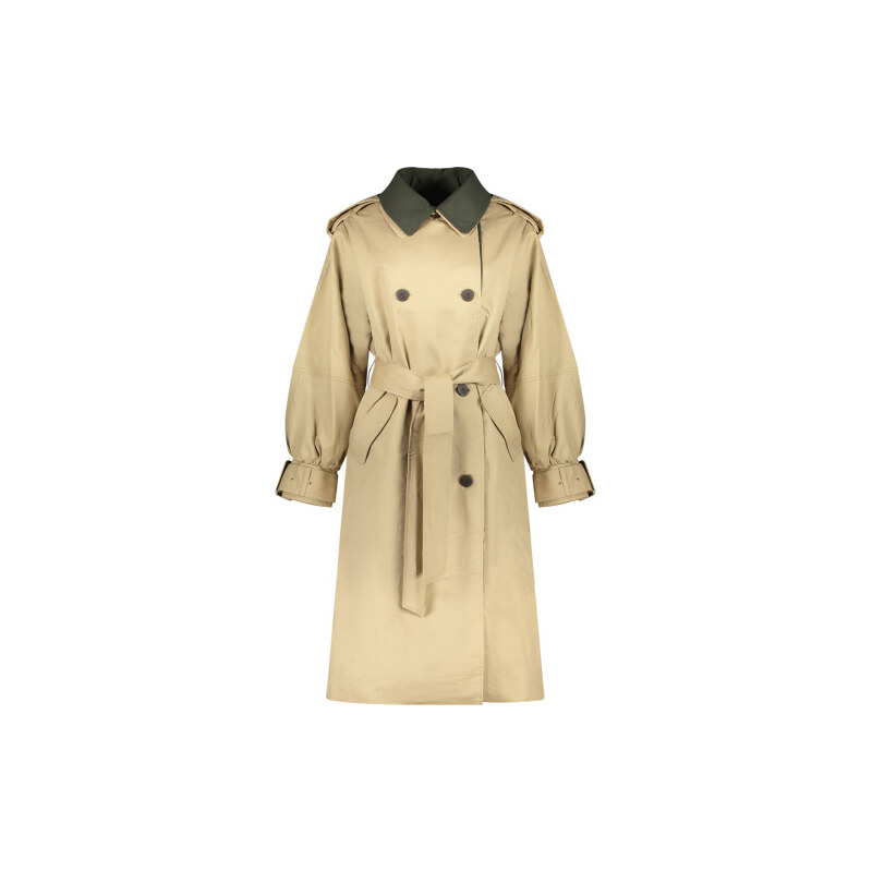 Dámský kabát DESIGUAL - Béžový - S 114744581