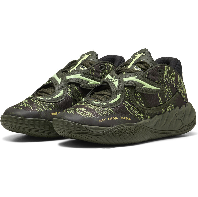 PUMA MB.05 Camo Basketball Shoes Youth