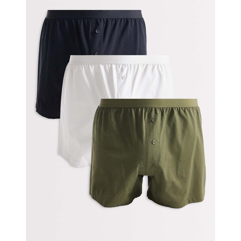 ASOS DESIGN 3 pack boxers in multi 114746614
