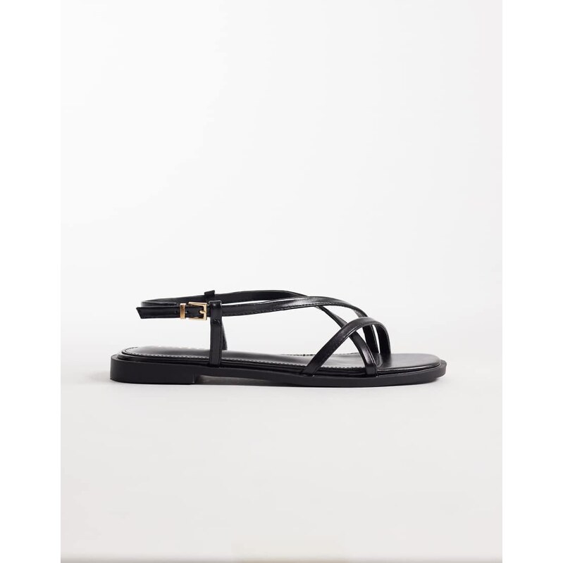 RAID Aluna flat sandals in black 114927598