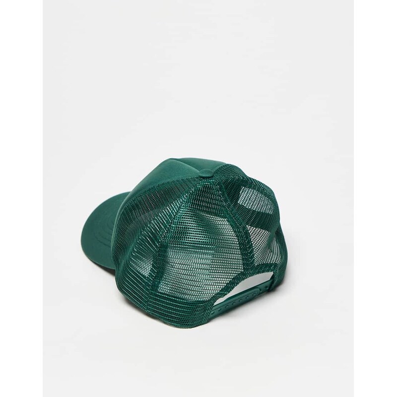 Carhartt WIP cloud heart trucker cap in green