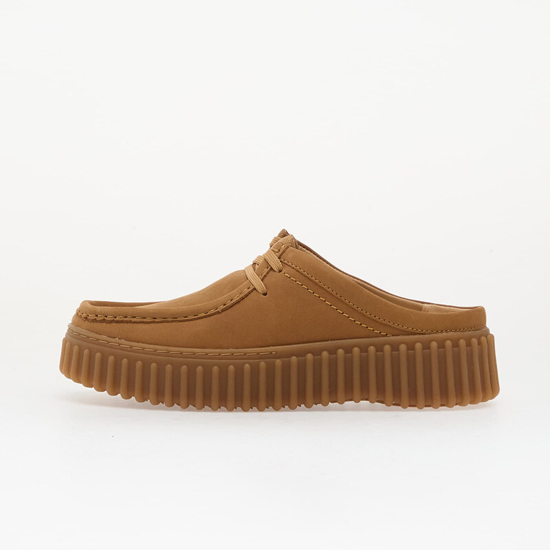 Clarks Torhill Mule Light Tan Nubuck