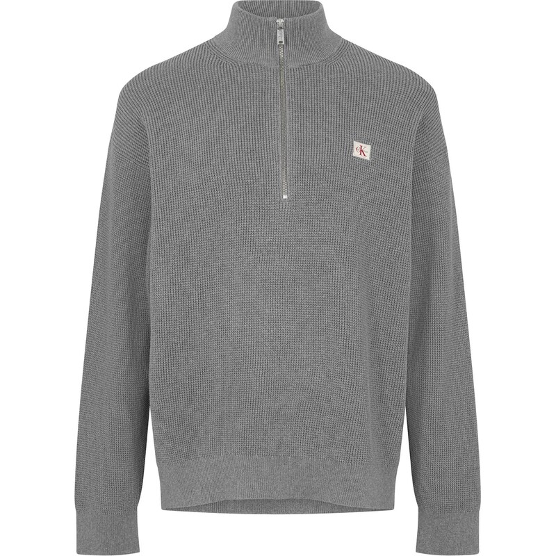 Svetr Calvin Klein Jeans Grey Heather 8029607