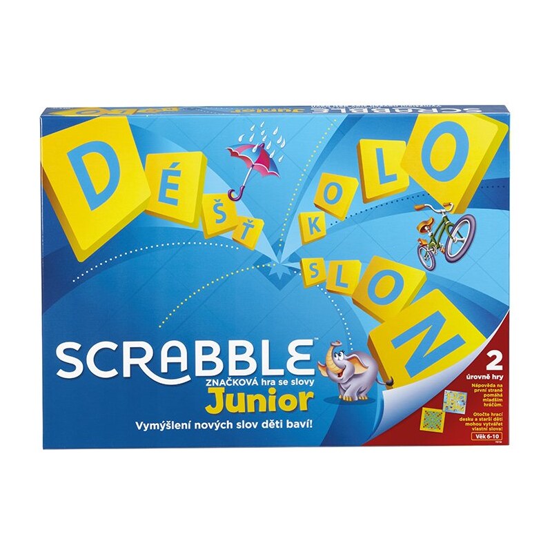 MATTEL Scrabble Junior CZ