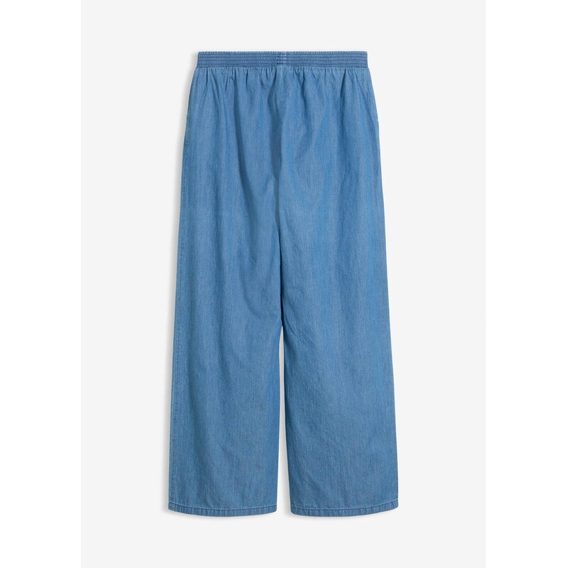 bonprix Džíny Wide Leg, Mid Waist, z čisté organické bavlny