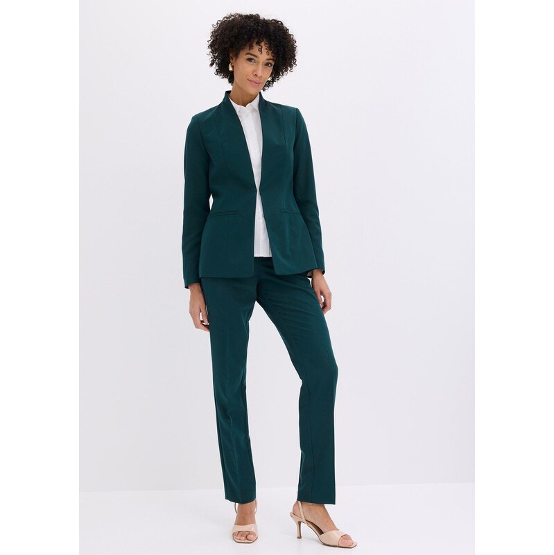 bonprix Kalhotový kostým (2dílná souprava) zelená Žena 114753193