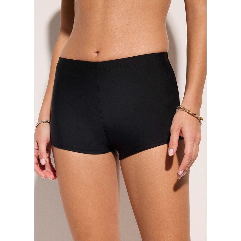 bonprix Bokové bikinové kalhotky černá Žena