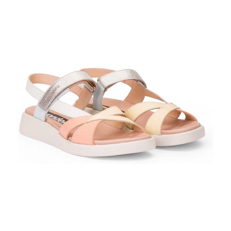 Dámské páskové sandály Wonders WONDERS C-6552 multicolor 114758462