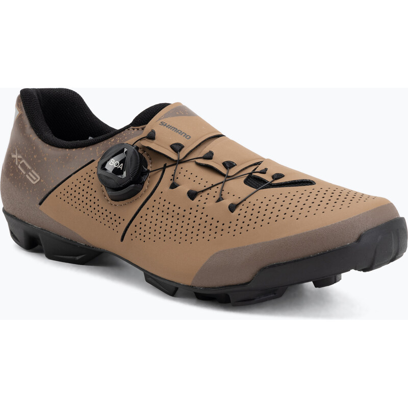 Cyklistické boty MTB pánské Shimano SH-XC302 brown