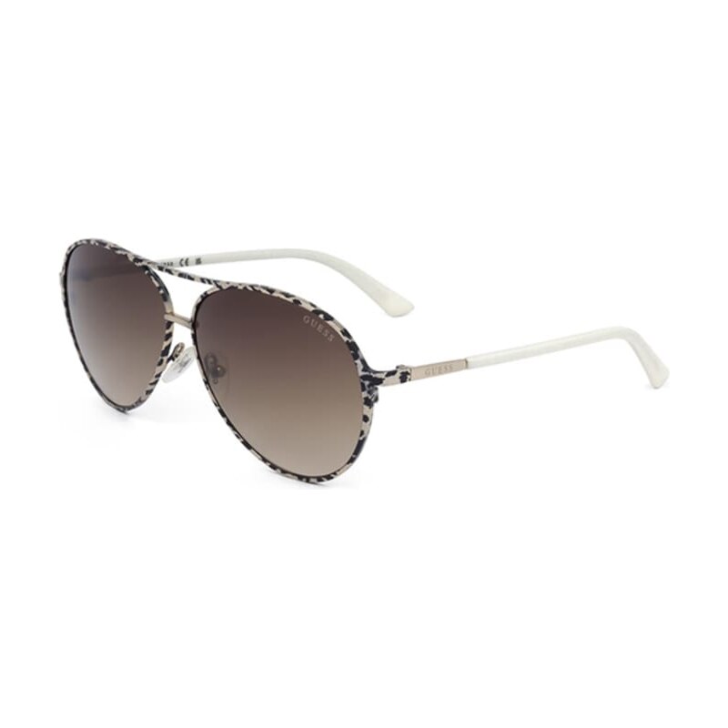 Sluneční brýle Guess Beige-Schwarz/ Hellbraun 7705128