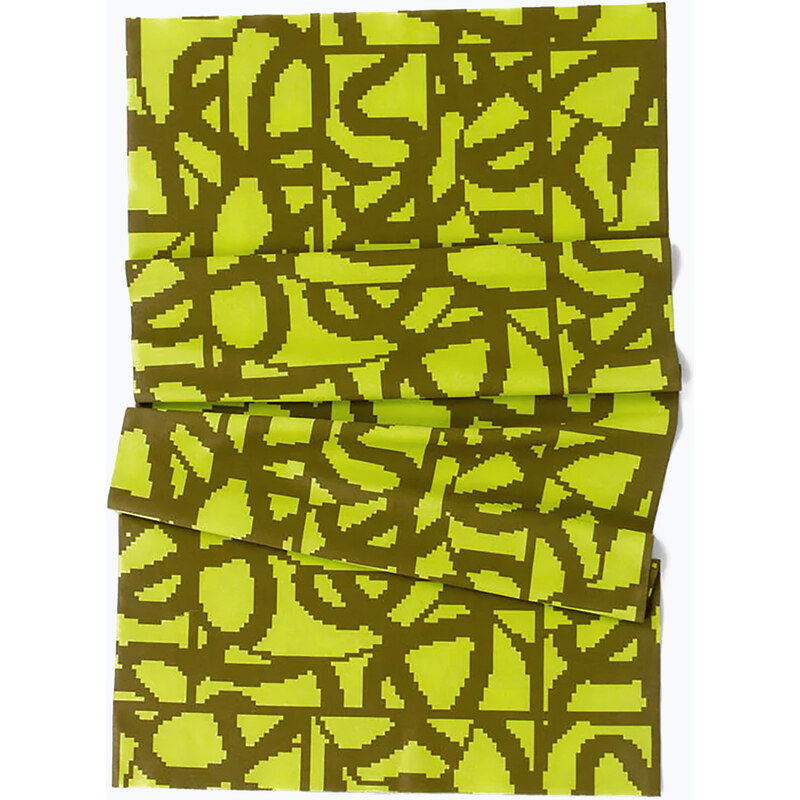Nákrčník Ciele Athletics BFCollar All Over Loopy Tile lime green