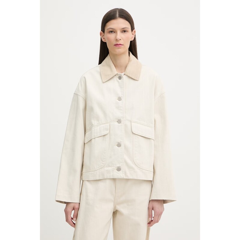 rag & bone krátká bunda dámská bavlněná Natalia