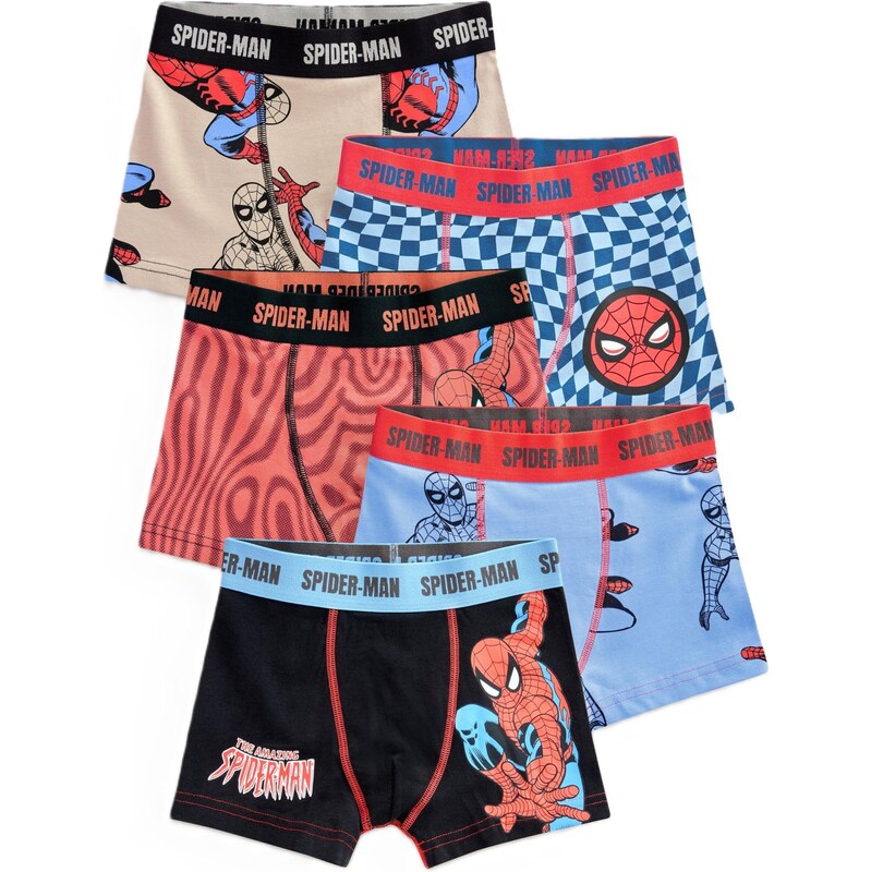 Next Spodní prádlo Spiderman béžová / světlemodrá / červená /