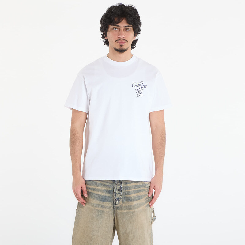 Tričko Carhartt WIP S/S Vestige T-Shirt UNISEX White M