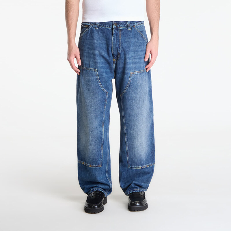 Džíny Carhartt WIP OG Double Knee Pant Blue S