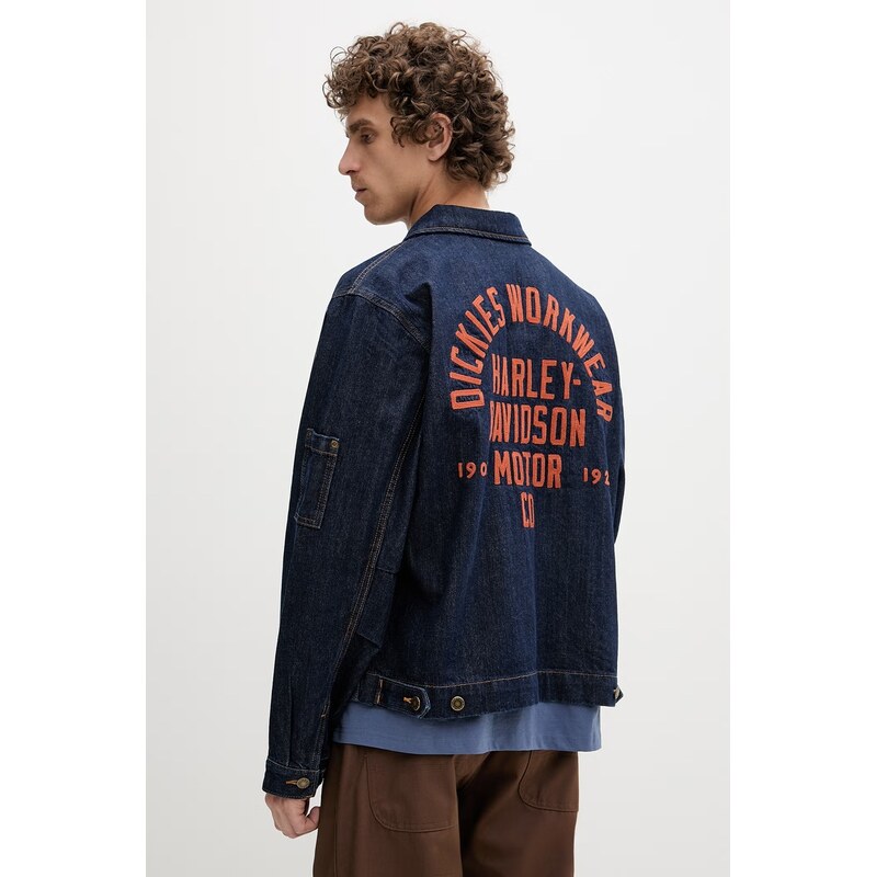 Dickies přechodová bunda pánská džínová
