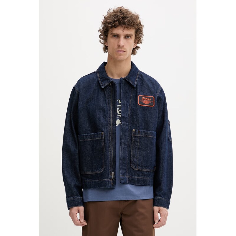 Dickies přechodová bunda pánská džínová