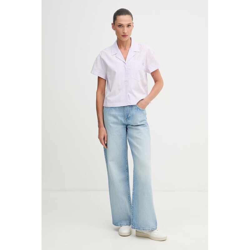 Calvin Klein Jeans košile dámská bavlněná