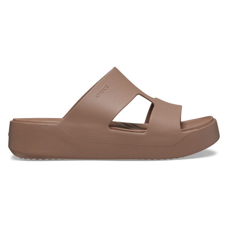 Dámské Pantofle CROCS GETAWAY PLATFORM H-STRAP 209409-2Q9 – Hnědá