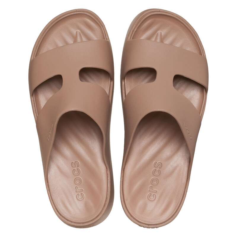 Dámské Pantofle CROCS GETAWAY PLATFORM H-STRAP 209409-2Q9 – Hnědá