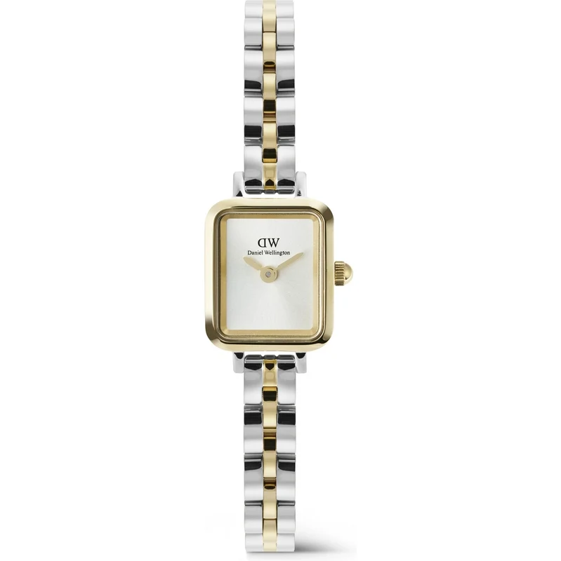 Daniel Wellington dámské hodinky Quadro Mini Arch 3-Link hranaté 114758289