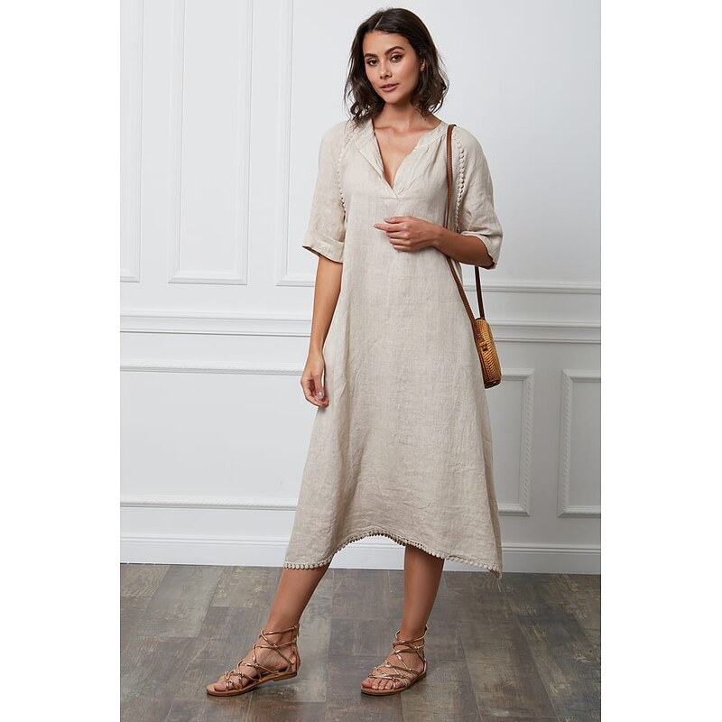 Šaty Fleur de Lin Beige 575994 115575996