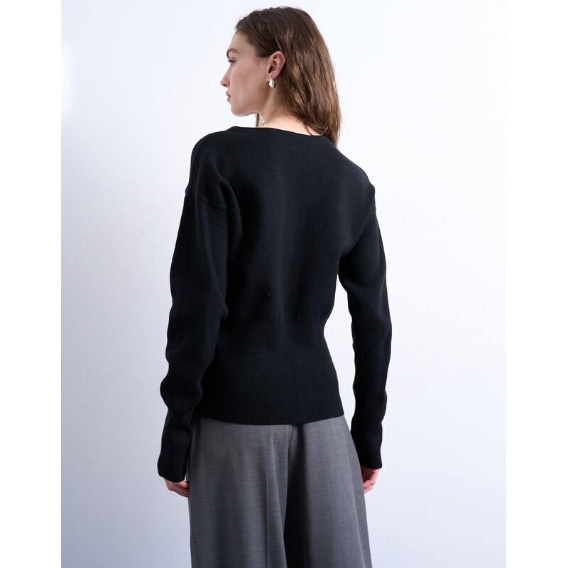 TOPSHOP Kardigan černá