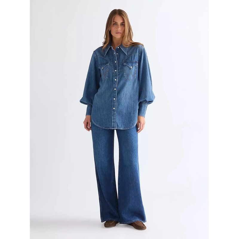 Dámské džíny WRANGLER WORLD WIDE ECLIPSE DEEP 112381085 114758528